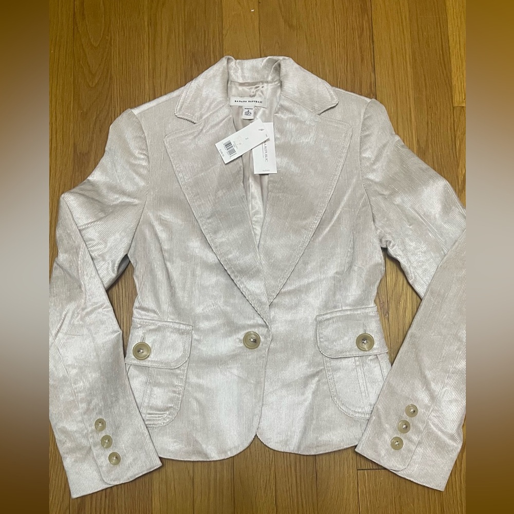 Banana Republic
Silver Gray Corduroy Jacket